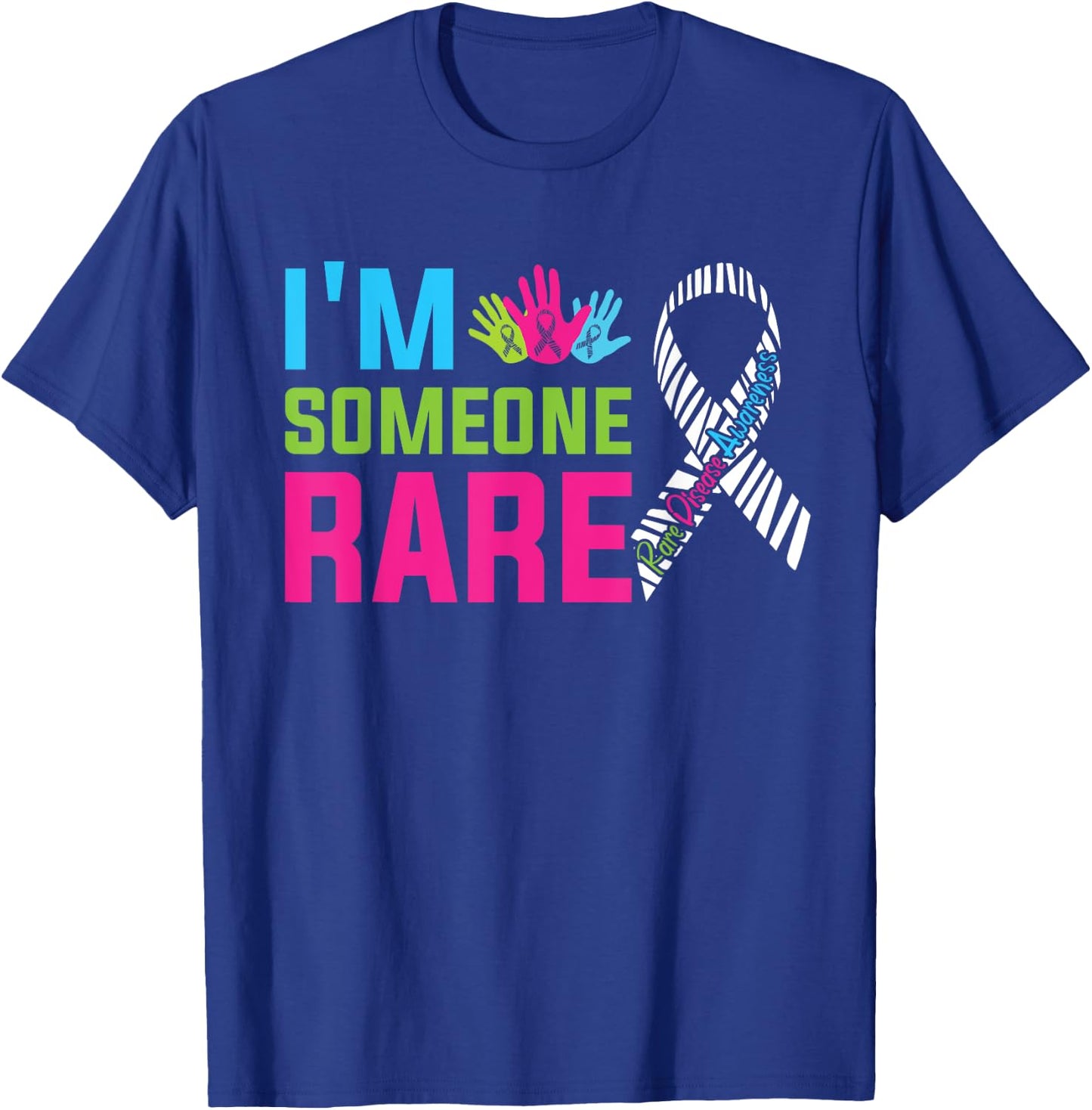 Rare Genes Rare Disease Awareness Day 2025 I'm Someone Rare T-Shirt - T-Shirt | Royal