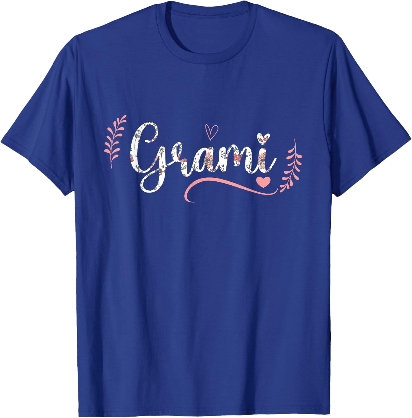 Grami Floral Grandma Christmas Mother's Day Grandparents T-Shirt - T-Shirt | Royal