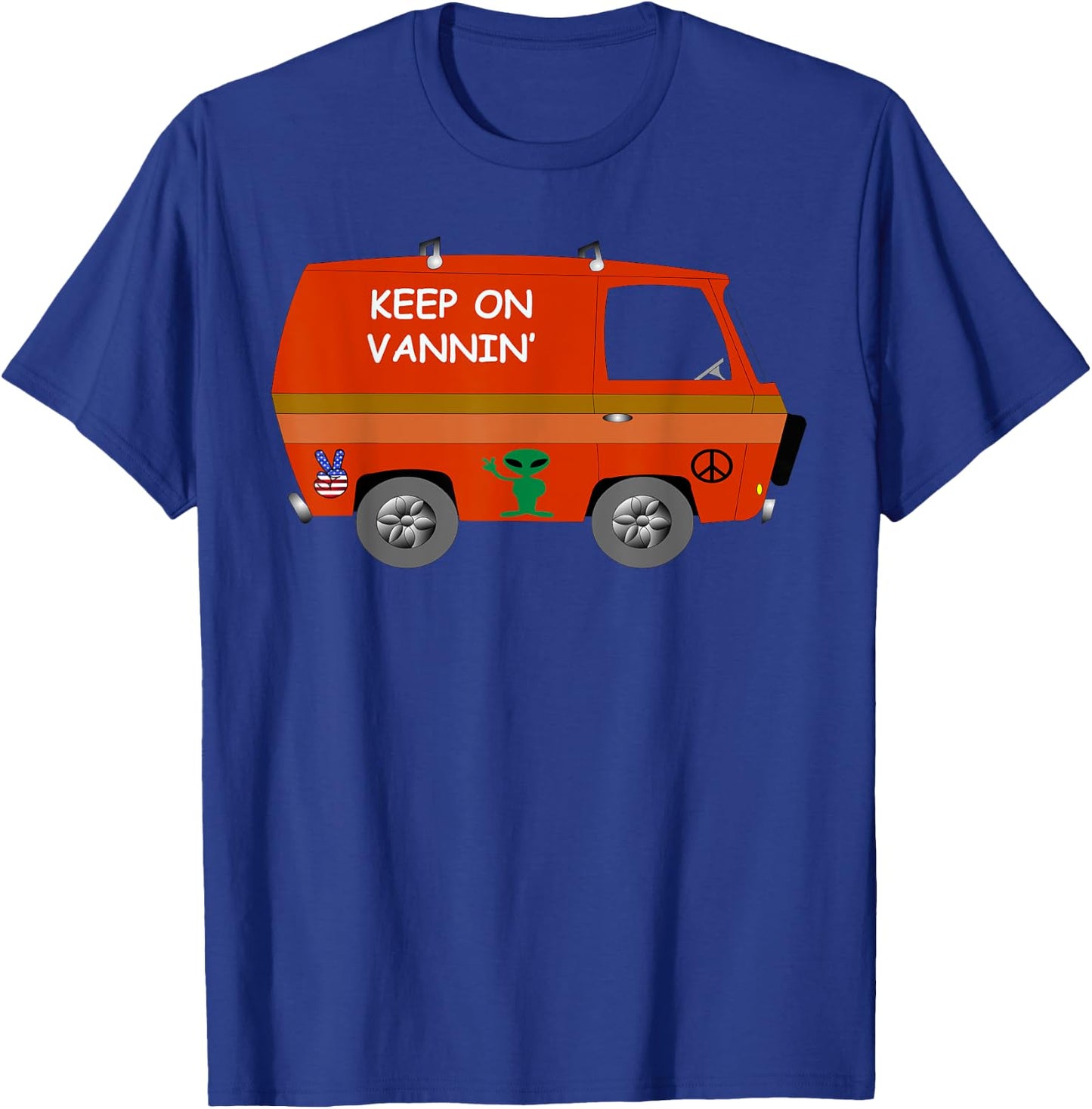 Keep on Vannin' T-Shirt - T-Shirt | Royal