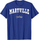 Maryville High School Rebels C2 T-Shirt - T-Shirt | Royal
