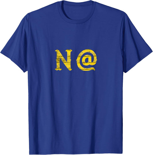 Pittsburghese N@ N'at "And That" Funny Pittsburgh Yinzer T-Shirt - T-Shirt | Royal