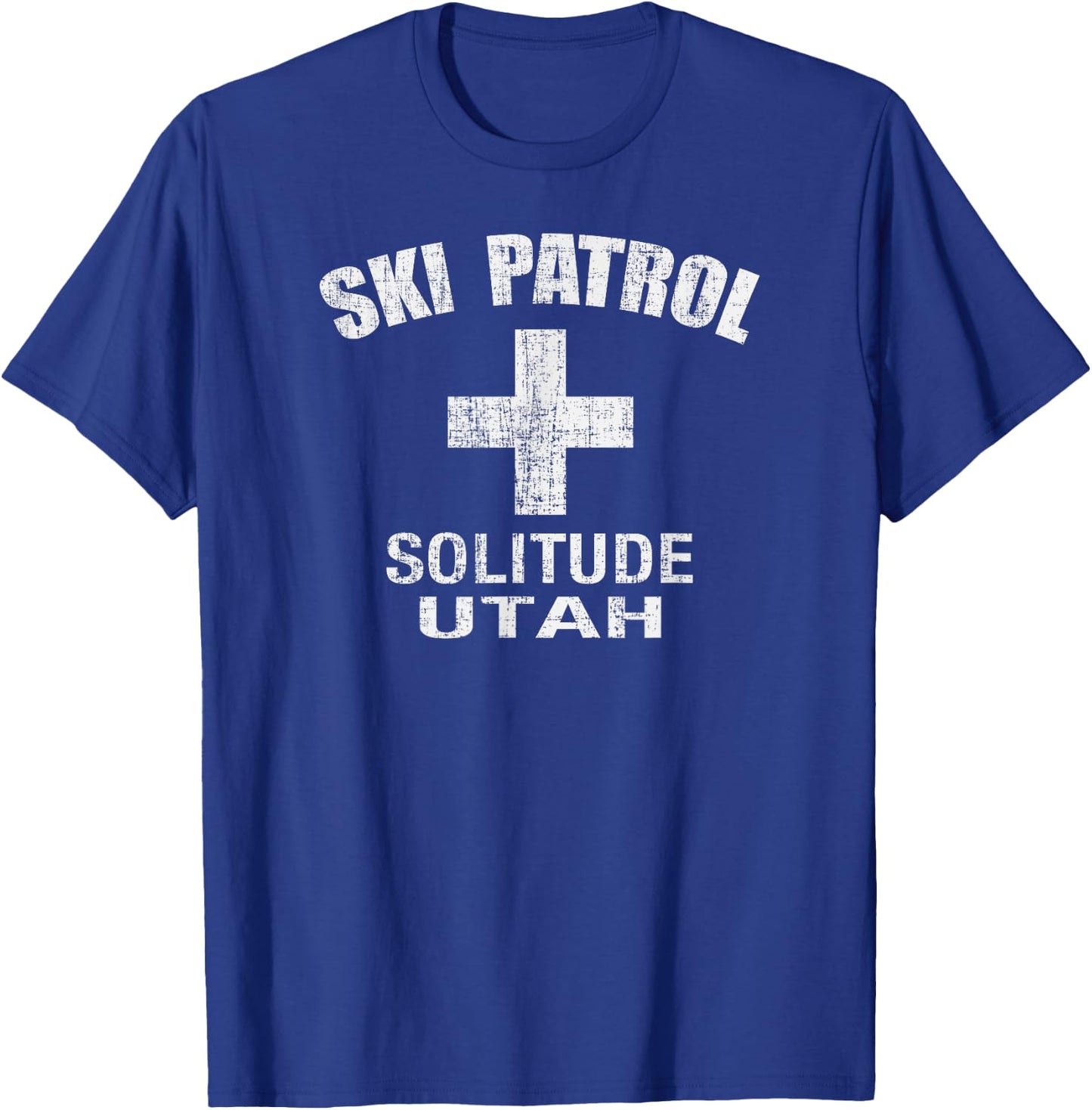 Retro Official Solitude UT Ski Patrol T-Shirt - T-Shirt | Royal