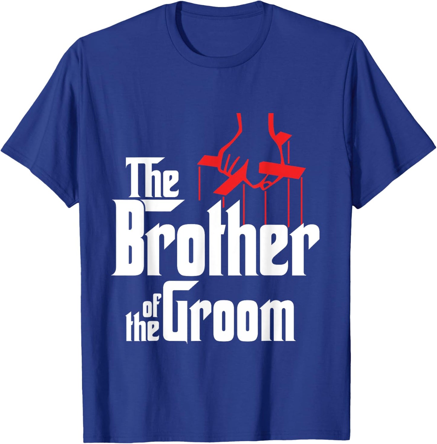 Brother of the Groom Wedding Gift T-Shirt - T-Shirt | Royal