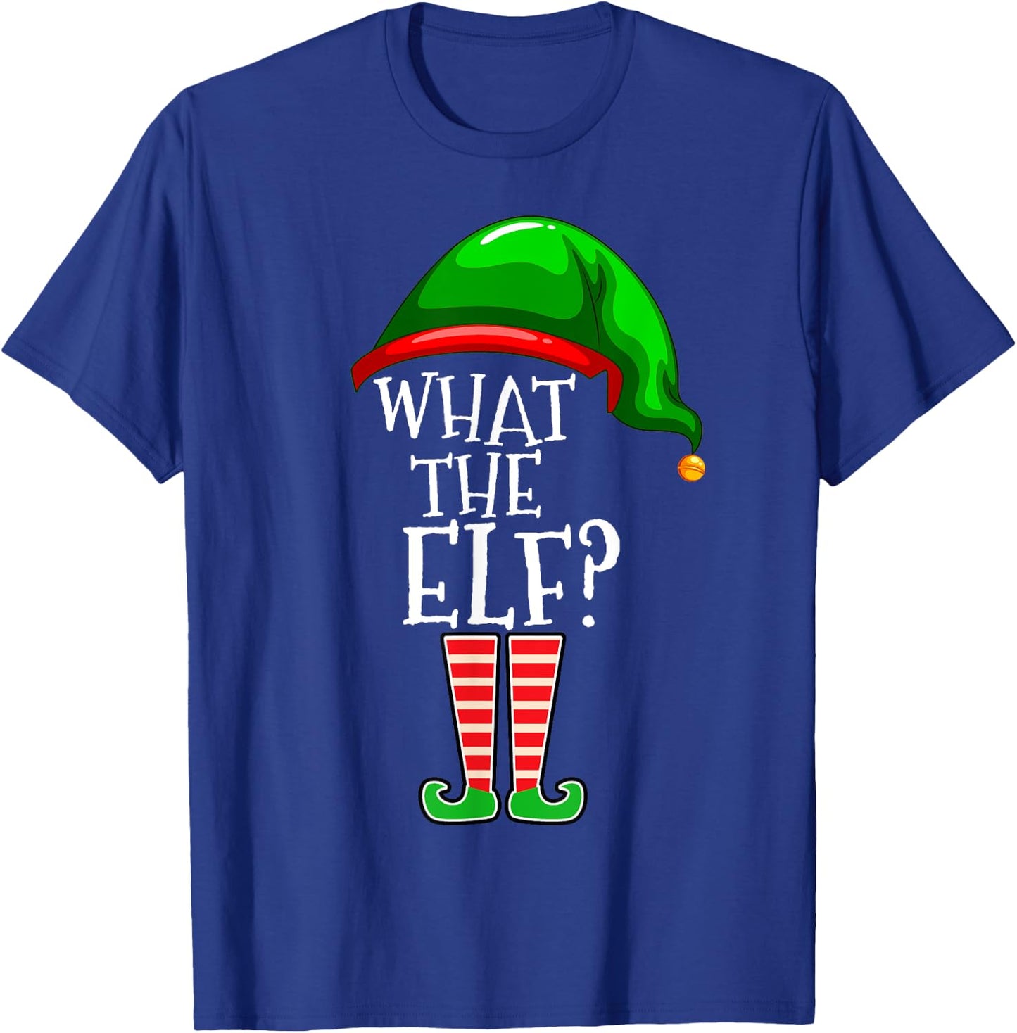 What The Elf Group Matching Family Christmas T-Shirt - T-Shirt | Royal