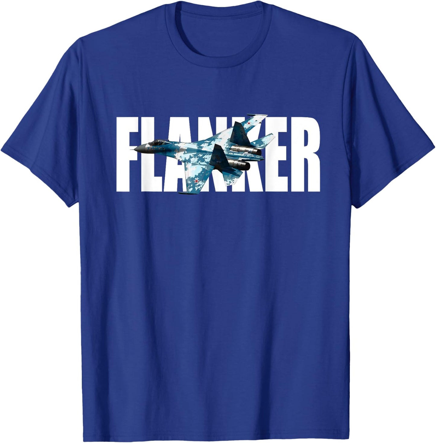 USSR Russian Su-27 SU27 Flanker Fighter Tarpaulin T-Shirt - T-Shirt | Royal
