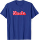 Retro 70s Style Reveal Sorority Big Little Little Sister T-Shirt - T-Shirt | Royal
