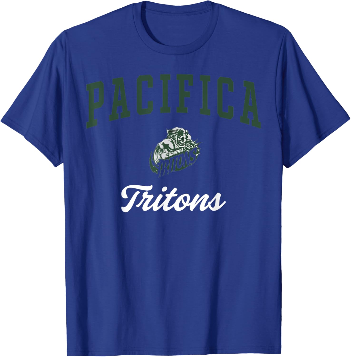 Pacifica High School Tritons C3 T-Shirt - T-Shirt | Royal