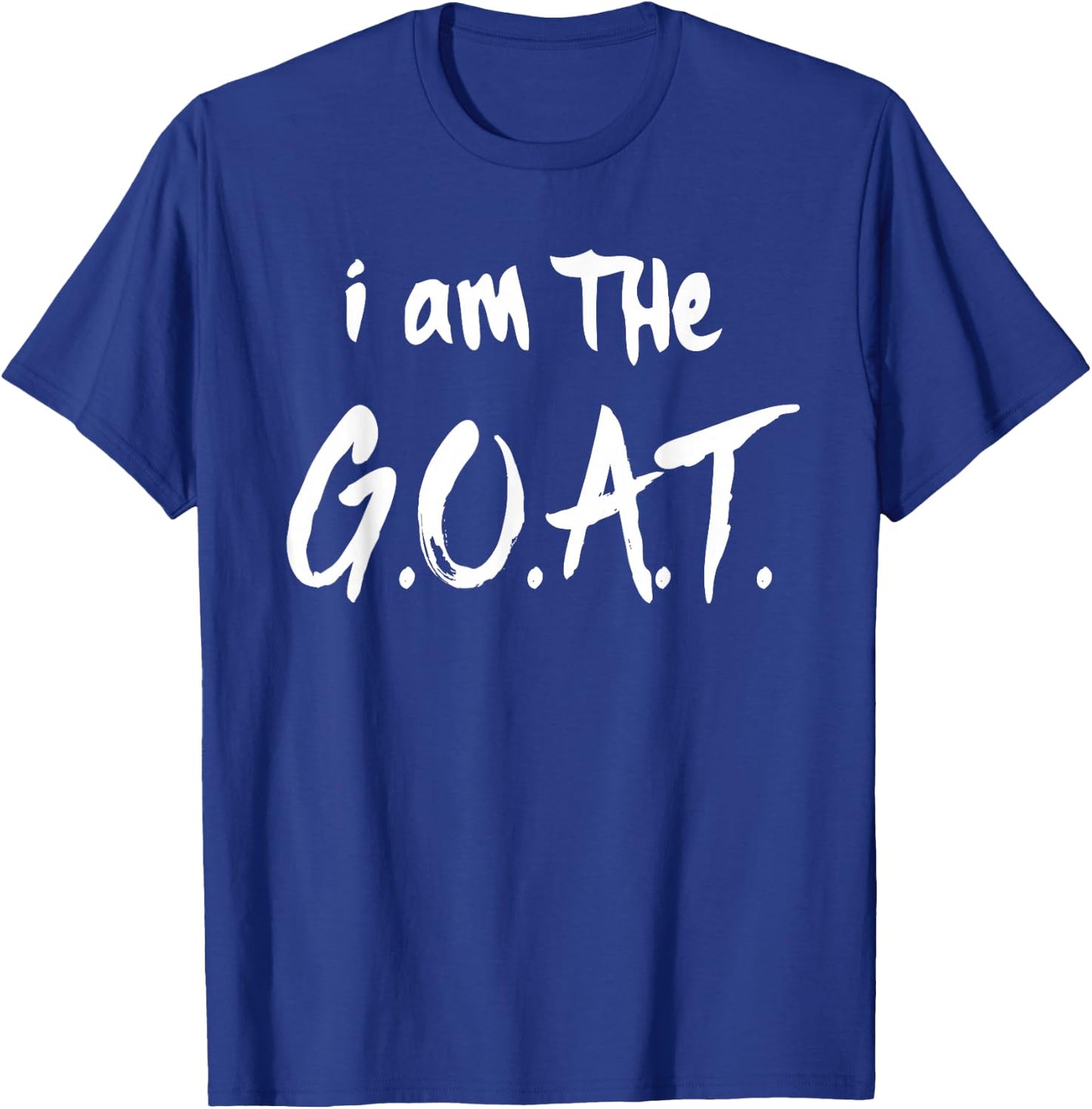 I Am The GOAT Shirt for Back to School T-Shirt - T-Shirt | Royal
