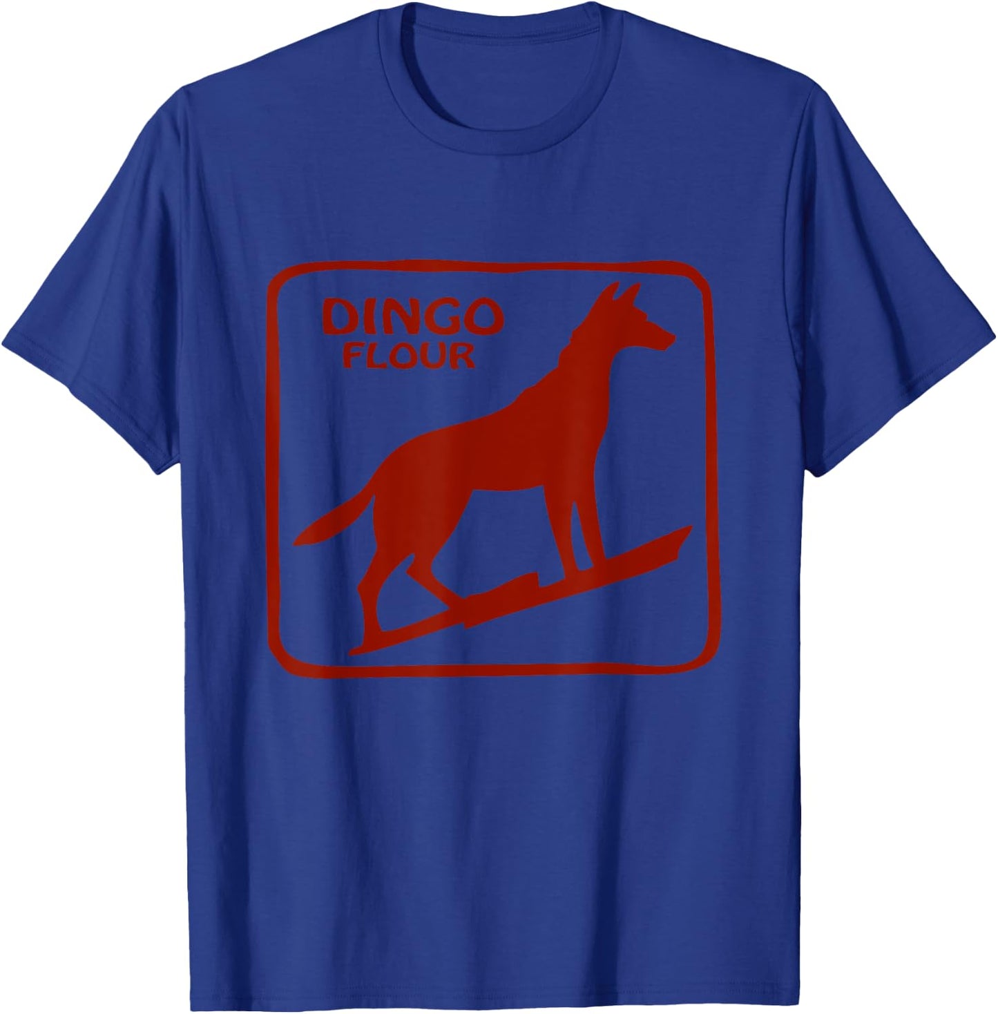 Dingo Flour - Funny Dog Gifts Men Women T-Shirt - T-Shirt | Royal