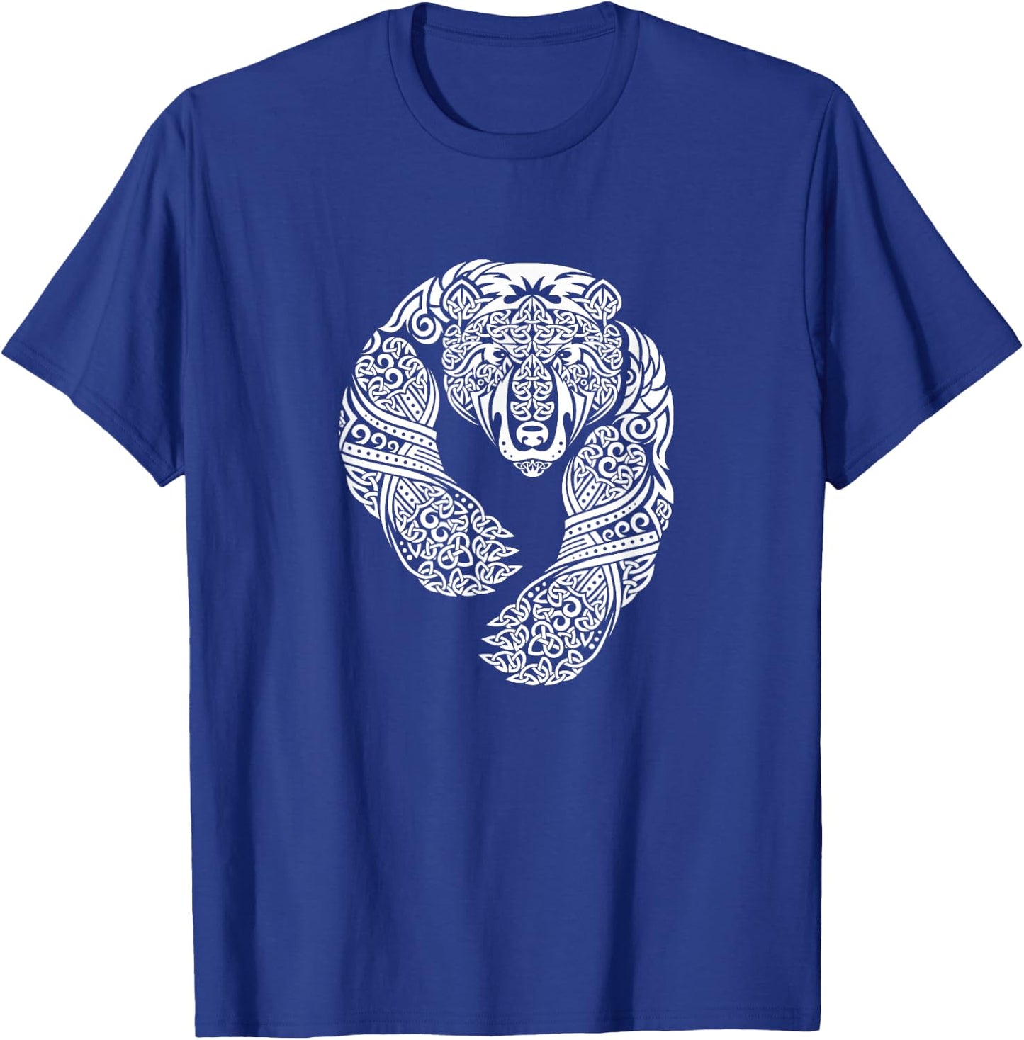 Celtic Knotwork Tribal Tattoo Bear T-Shirt - T-Shirt | Royal