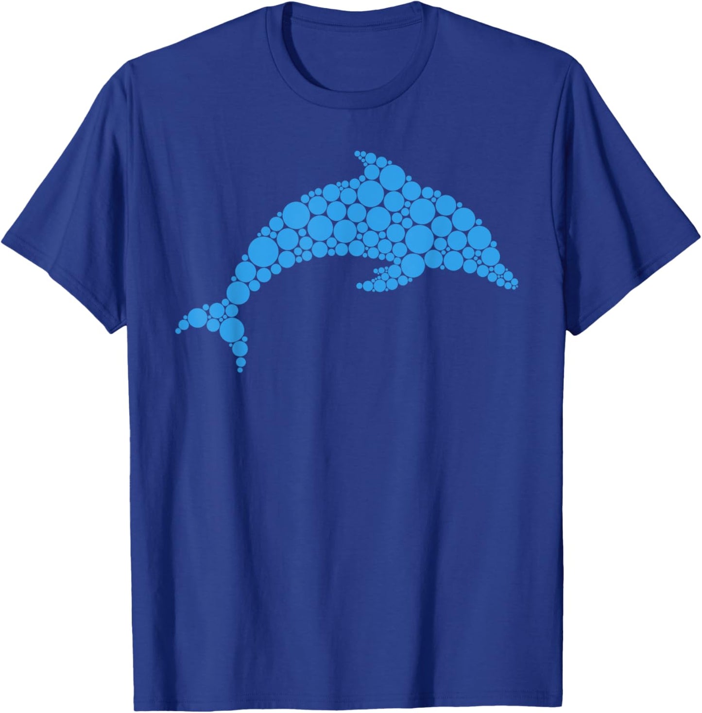 Funny Dolphin Lovers Polka Dot Happy Dot Day Girls Boys Kids T-Shirt - T-Shirt | Royal