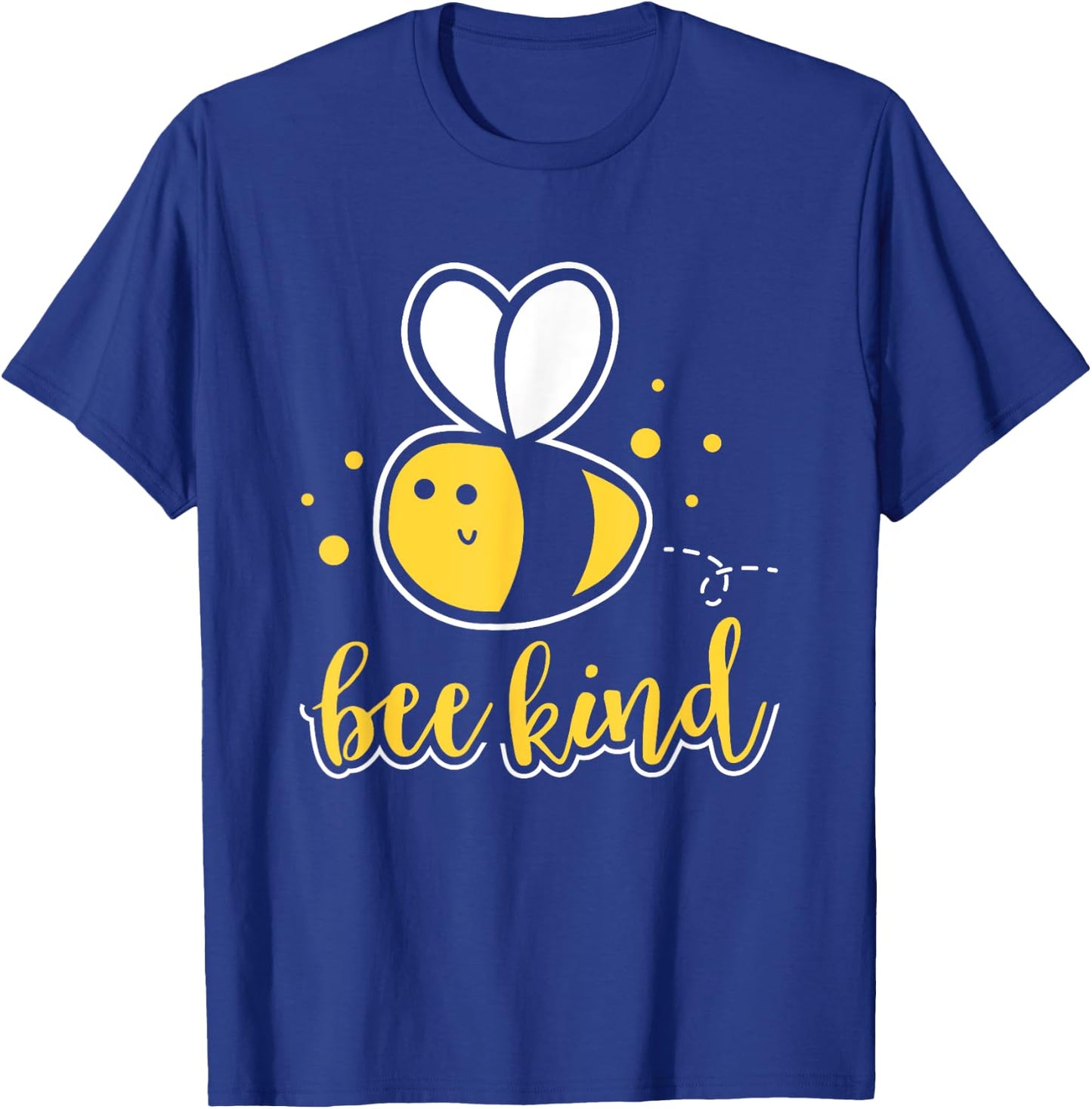 Bee Kind Bumble Bee Kindness Teacher Gift T-Shirt - T-Shirt | Royal