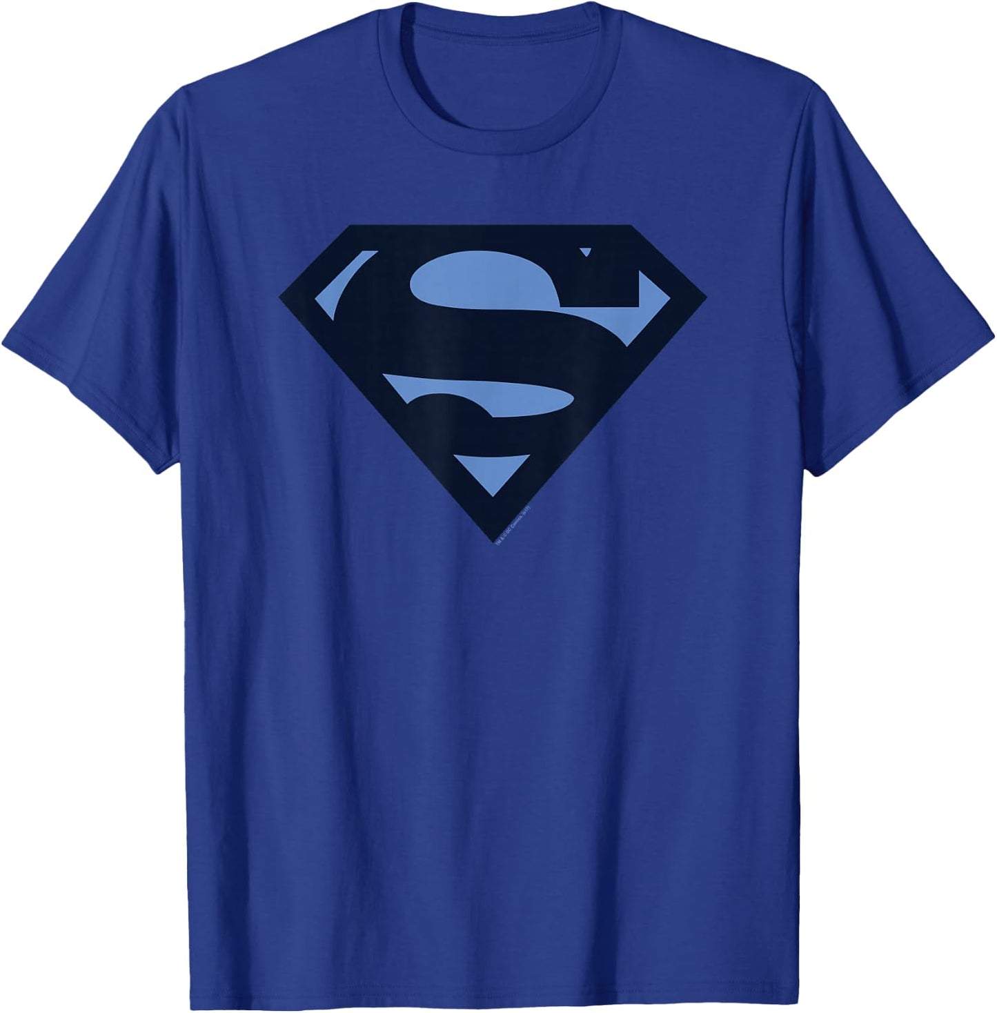 Superman Blue Shield T-Shirt - T-Shirt | Royal