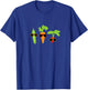 Cool Veggies Sunglasses Gardening Vegetables Gift T-Shirt - T-Shirt | Royal