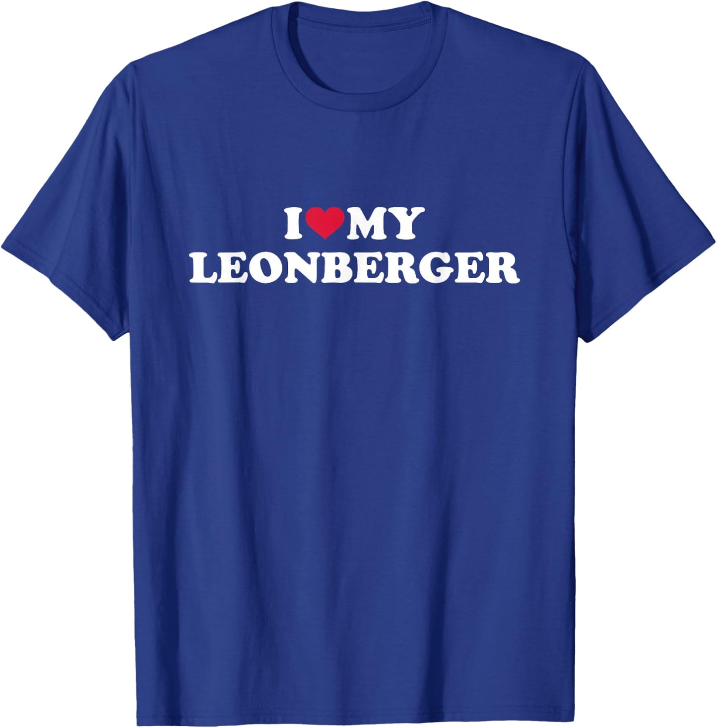 I love my Leonberger T-Shirt - T-Shirt | Royal