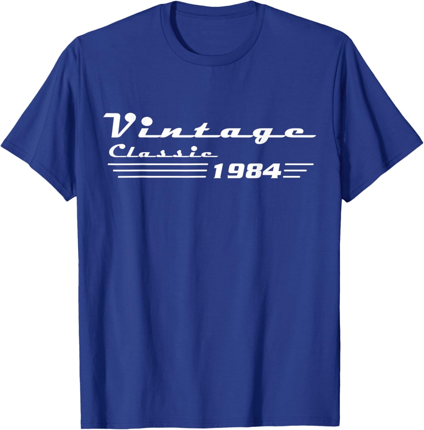 Classic 42 Birthday Decorations Men 42yr 1984 42th Birthday T-Shirt - T-Shirt | Royal