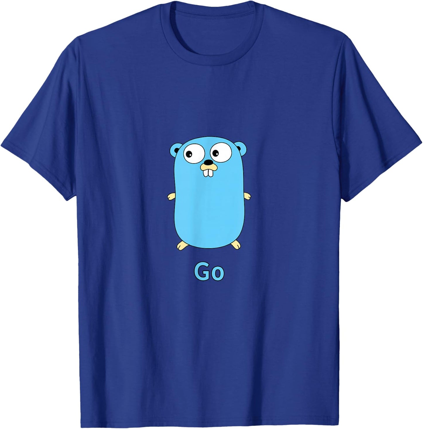 Golang gopher T-Shirt - T-Shirt | Royal