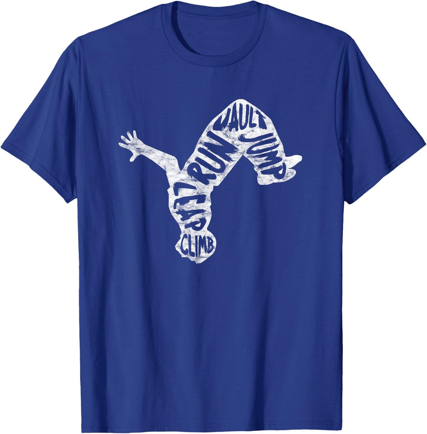Parkour Free Running Backflip T-Shirt - T-Shirt | Royal