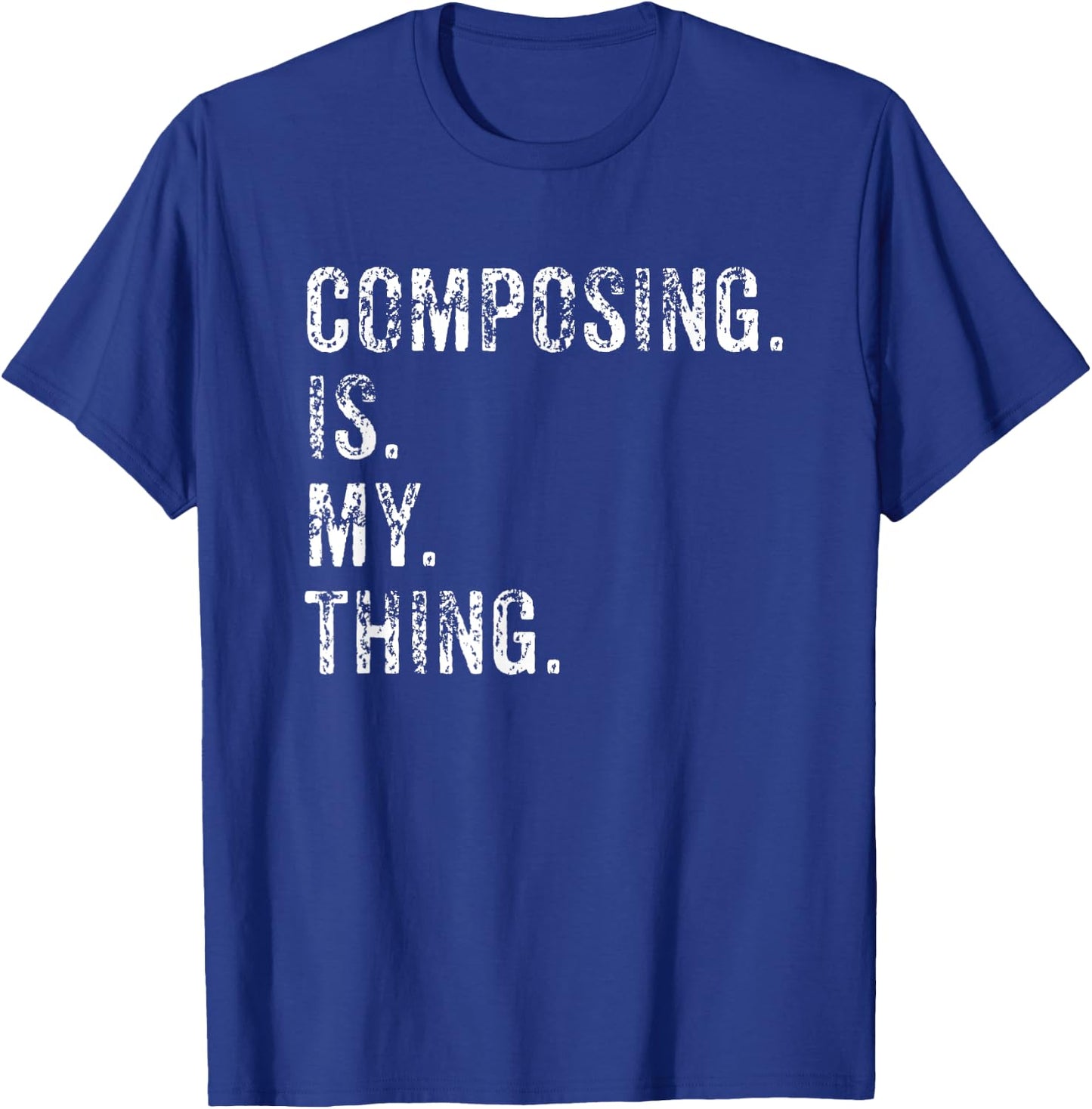 Composer - Music Composer Gift T-Shirt - T-Shirt | Royal