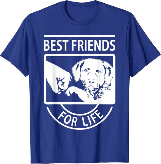 Chesapeake Bay Retriever Best Friend For Life T-Shirt - T-Shirt | Royal