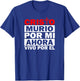 Cristo Murio Por Mi Camisas Cristianas Spanish Christian T-Shirt - T-Shirt | Royal