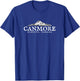 Canmore , Alberta Canada Mountain T-Shirt - T-Shirt | Royal