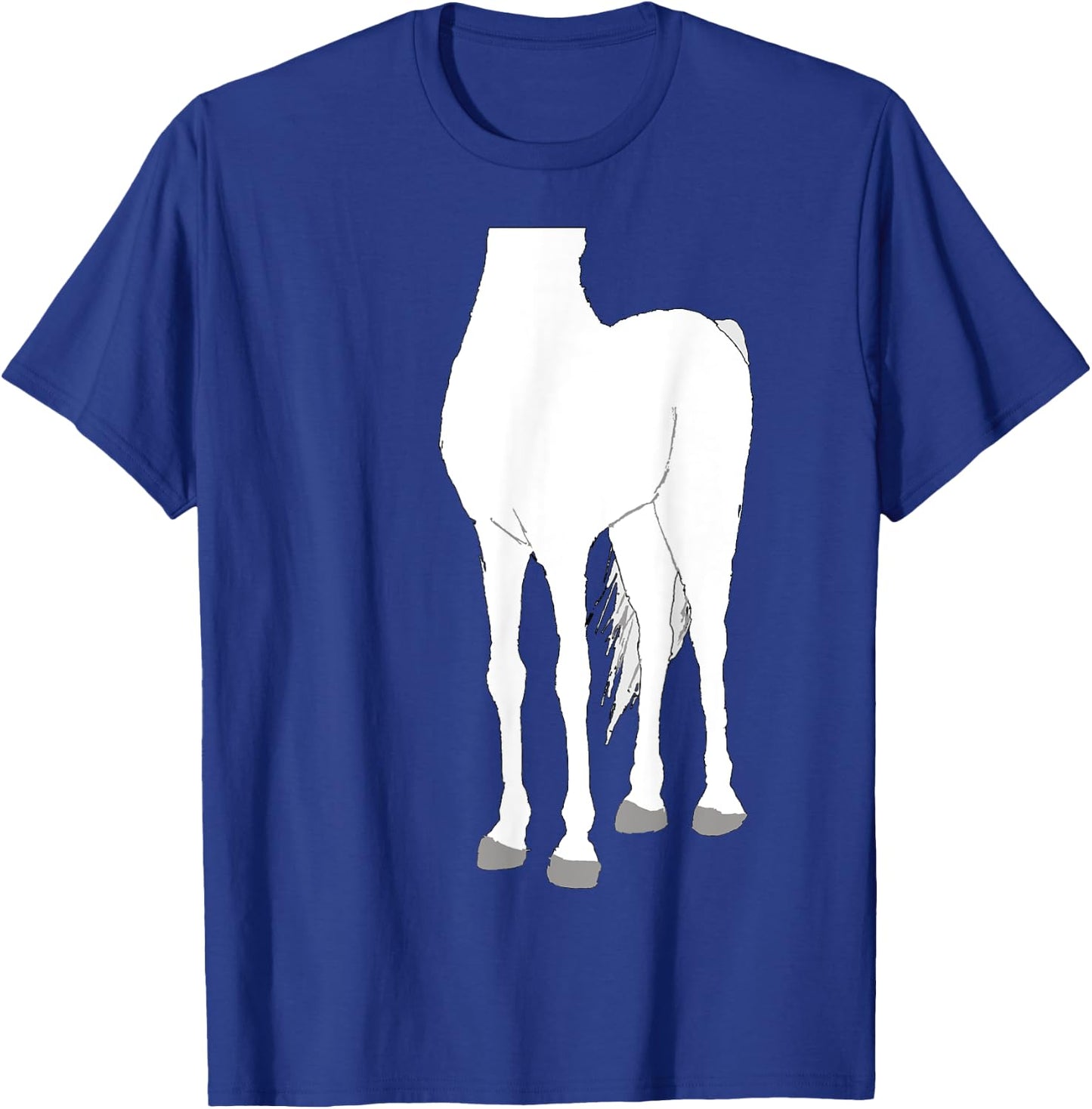 Halloween Horse Body White Costume Shirt for Kids T-Shirt - T-Shirt | Royal