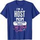 Cool Mothers Day Host Mom T-Shirt - T-Shirt | Royal