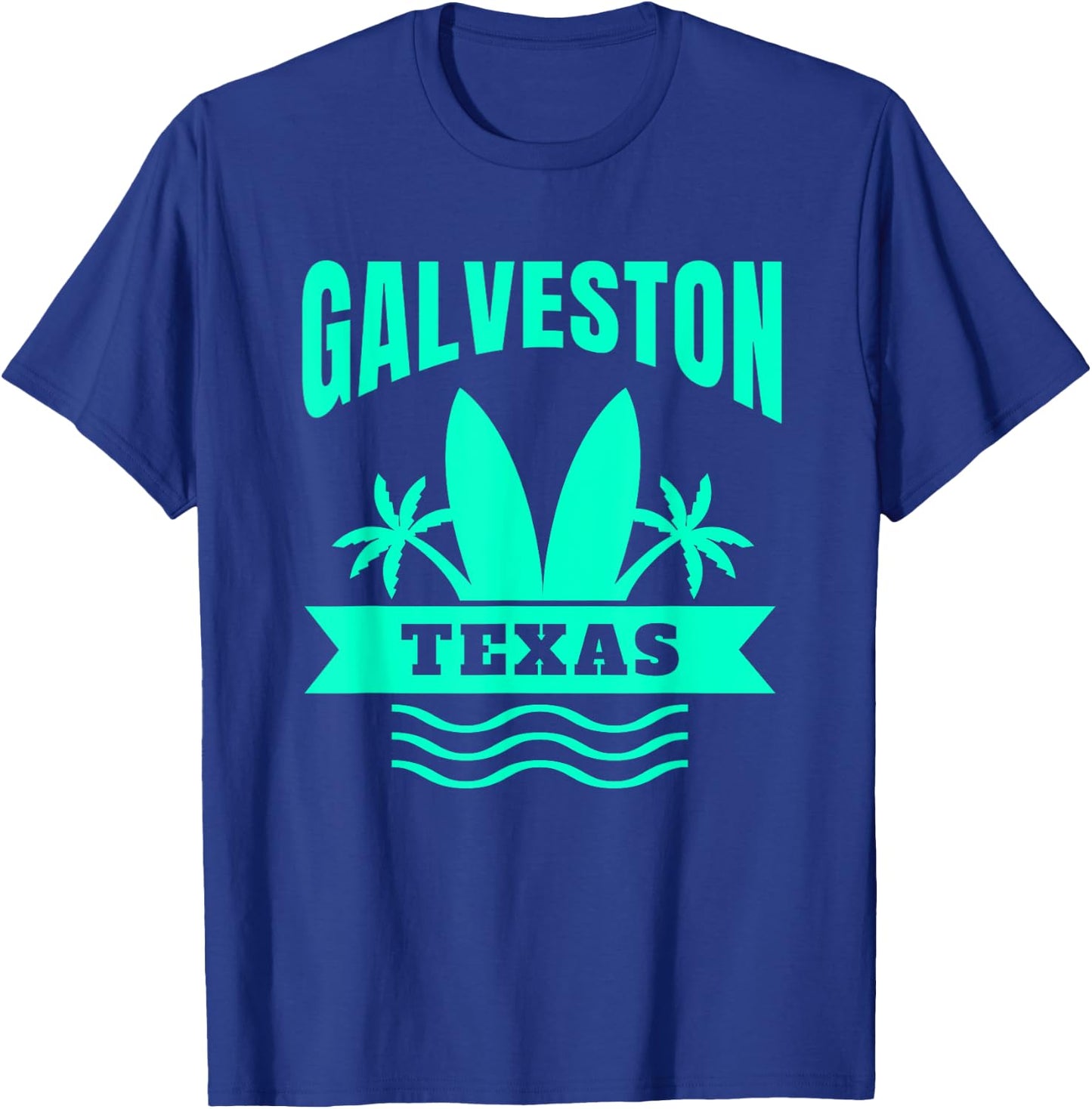 Galveston Beach Texas Vacation Souvenir Women Kids T-Shirt - T-Shirt | Royal