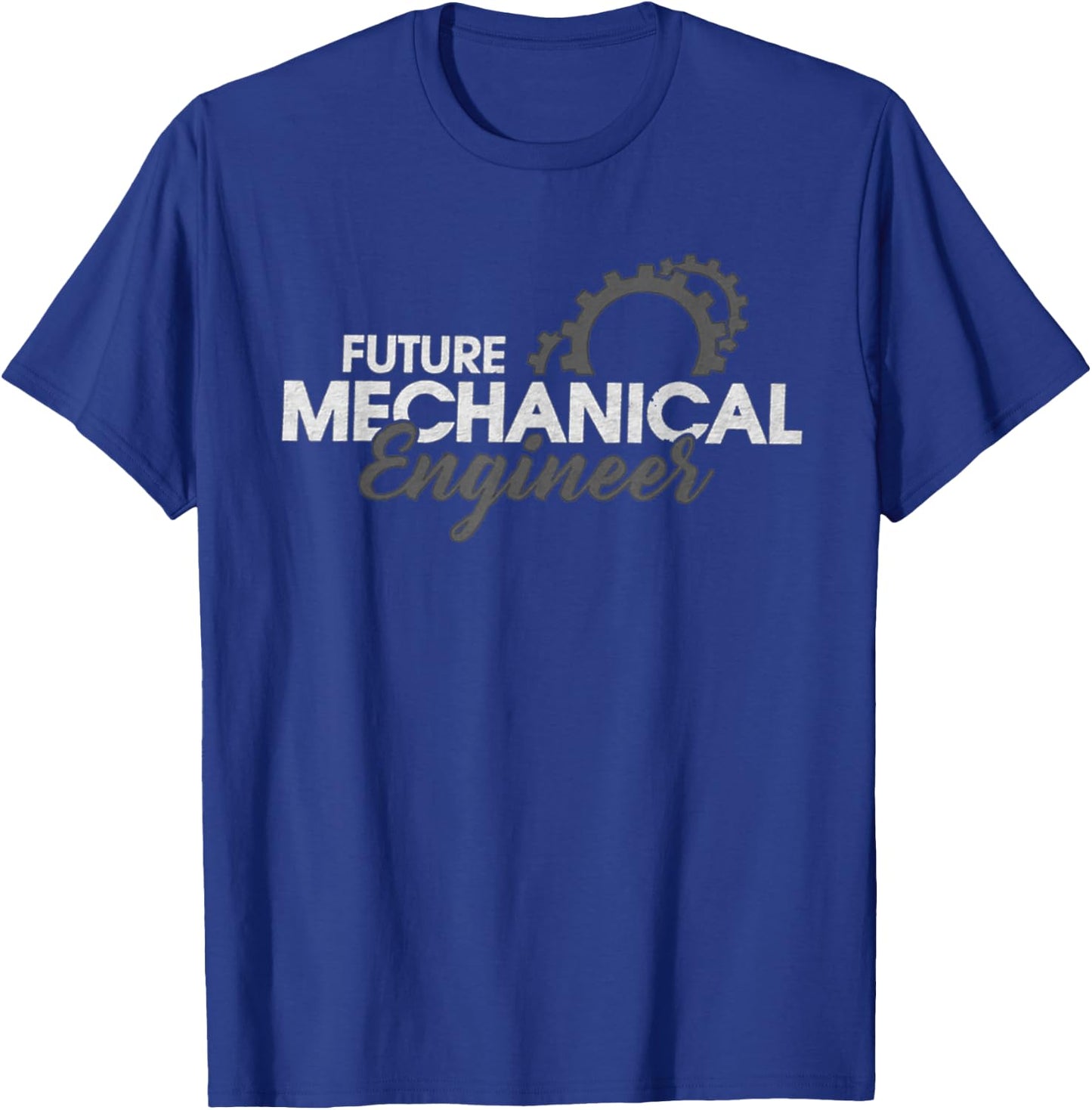 Vintage Future Engineering - Mechanical Engineering T-Shirt - T-Shirt | Royal