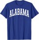 Vintage Alabama Men Alabama Women Retro Red T-Shirt - T-Shirt | Royal
