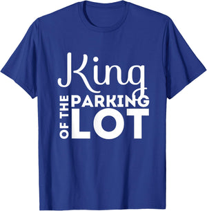 Parking Lot Attendant Funny Gift | King of Parking Lot Shirt T-Shirt - T-Shirt | Royal