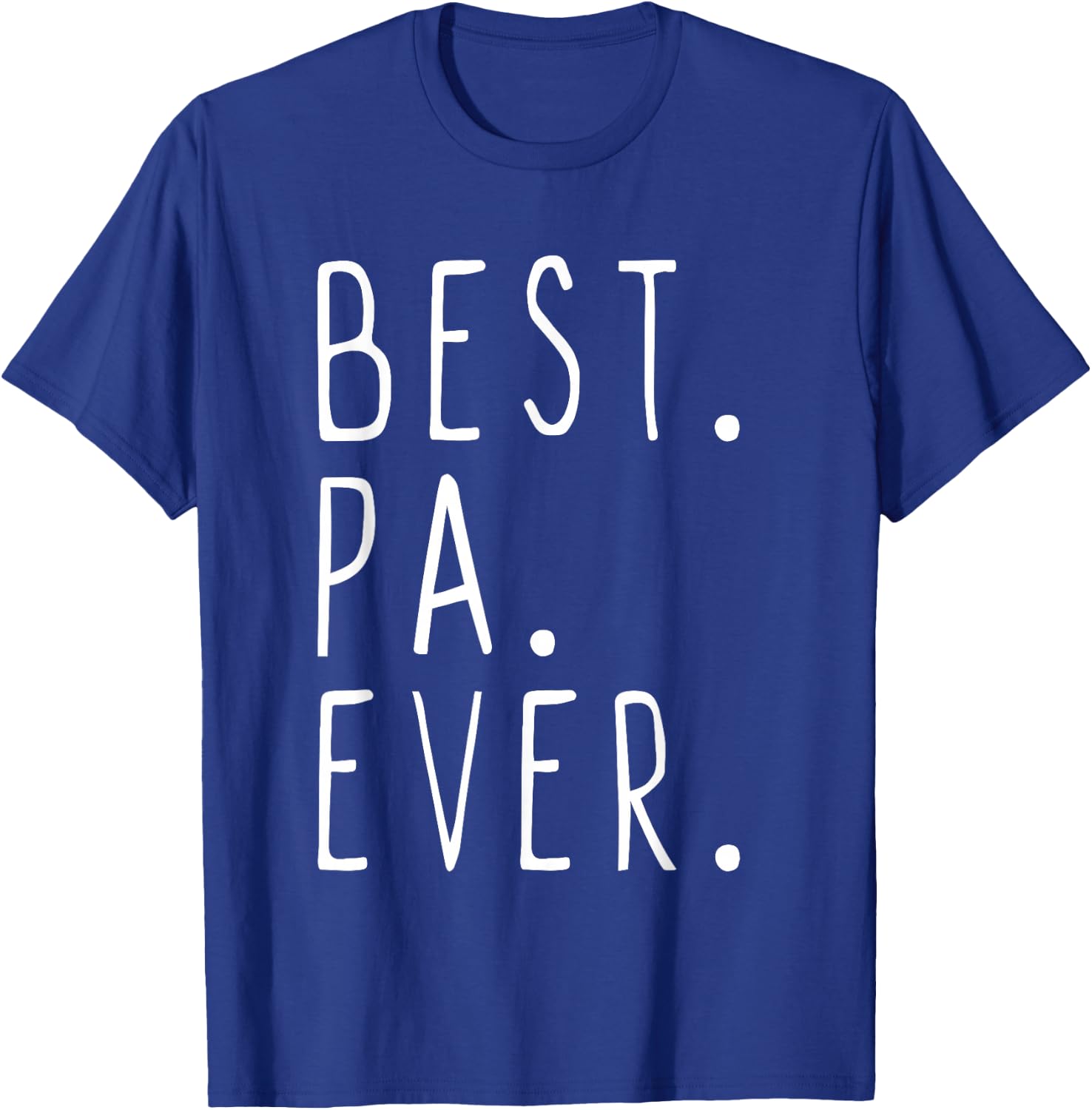 Cool Family Funny Best Pa Ever T-Shirt - T-Shirt | Royal