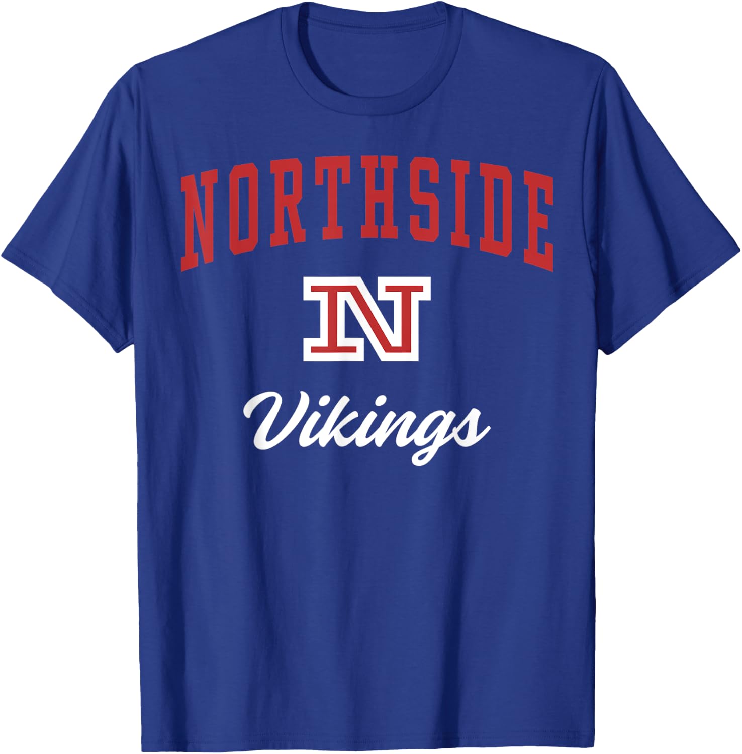 Northside High School Vikings C3 T-Shirt - T-Shirt | Royal