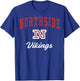 Northside High School Vikings C3 T-Shirt - T-Shirt | Royal