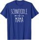 Cute Schnoodle Dog Mom Gift Schnoodle Mama T-Shirt - T-Shirt | Royal