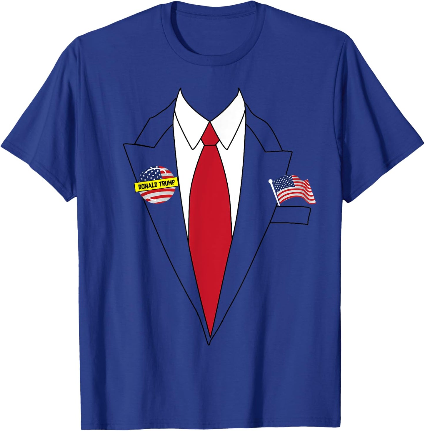 Donald Trump Halloween Costume Shirt | Cute President Gift T-Shirt - T-Shirt | Royal