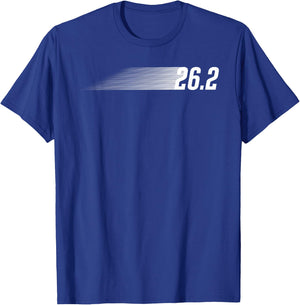 26.2 Marathon Design Women Athlete Marathon Runner T-Shirt - T-Shirt | Royal