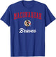 Maconaquah High School Braves T-Shirt - T-Shirt | Royal