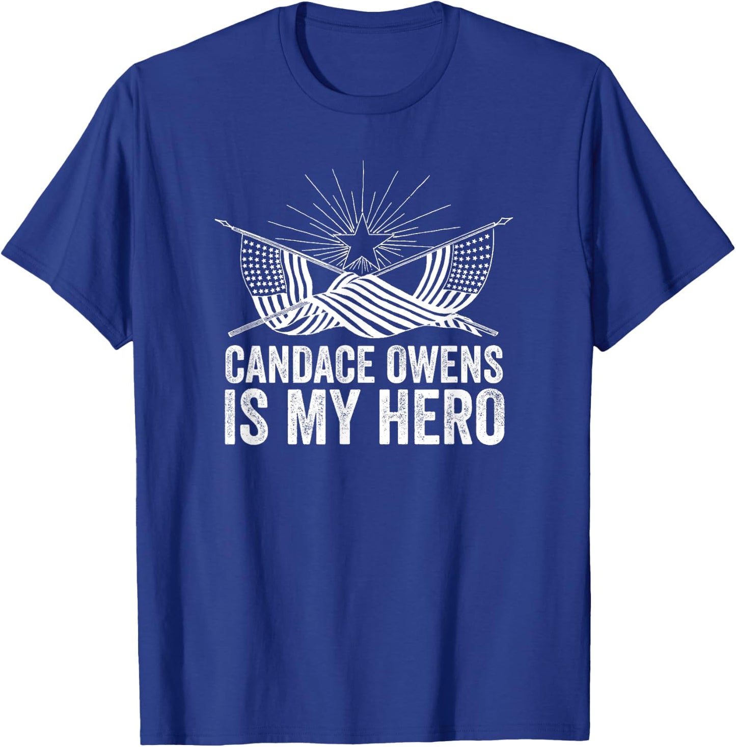 Candace Owens Is My Hero | Conservative Gift T-Shirt - T-Shirt | Royal
