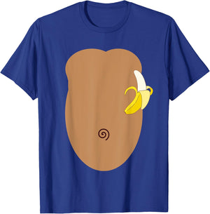 Monkey Halloween Costume T-Shirt - T-Shirt | Royal