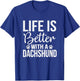 Life Better With Dachshund - Dachshund Lover Shirt Gift T-Shirt - T-Shirt | Royal