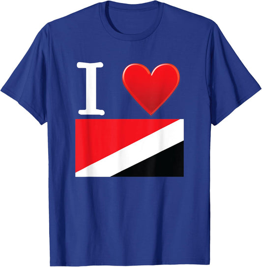 I Heart Love Principality of Sealand Flag T-Shirt - T-Shirt | Royal