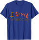 I Love My Granddog Fall Shirt for Dog Grandpas and Grandmas T-Shirt - T-Shirt | Royal