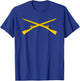 US Army Infantry Branch Crossed Rifles 11 Bravo - 11B T-Shirt - T-Shirt | Royal
