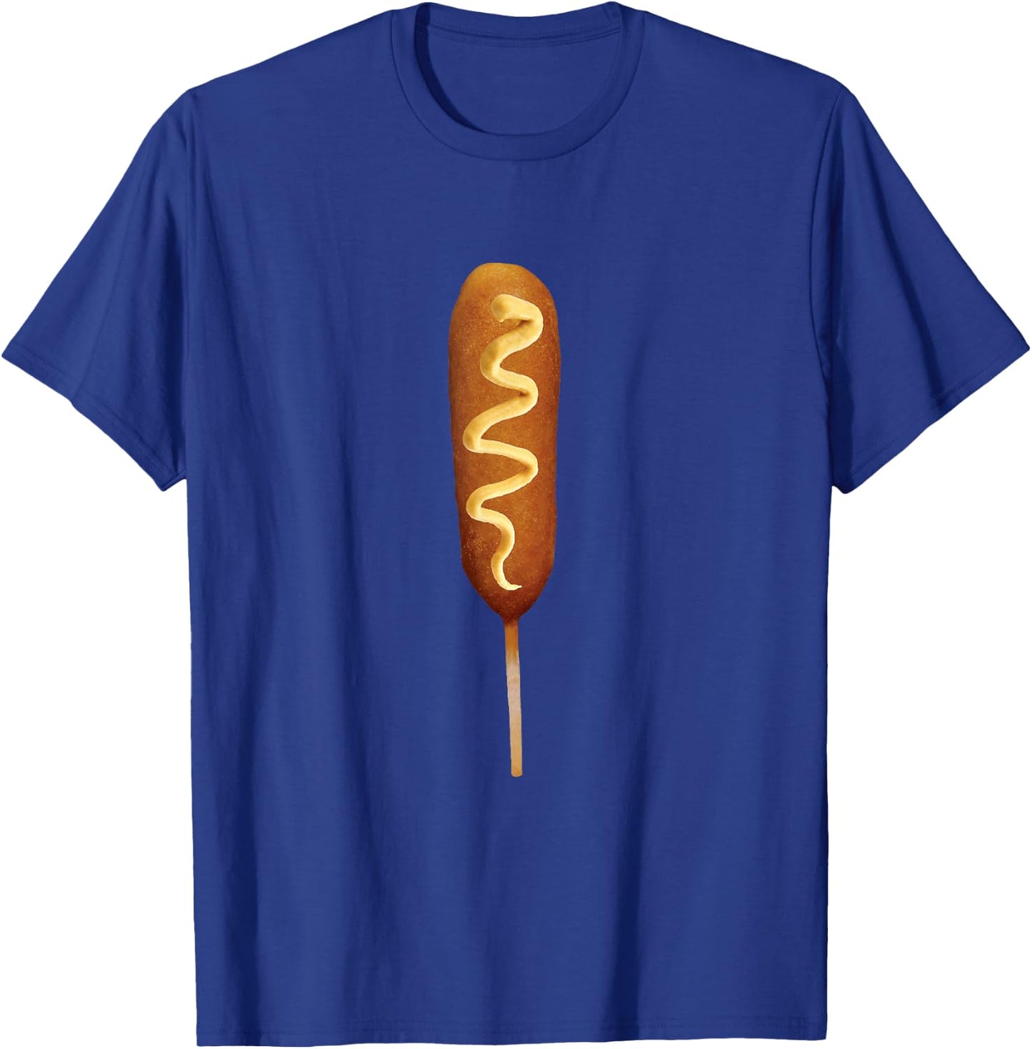 Corn Dog Lover Halloween Costume Women Kids T-Shirt - T-Shirt | Royal