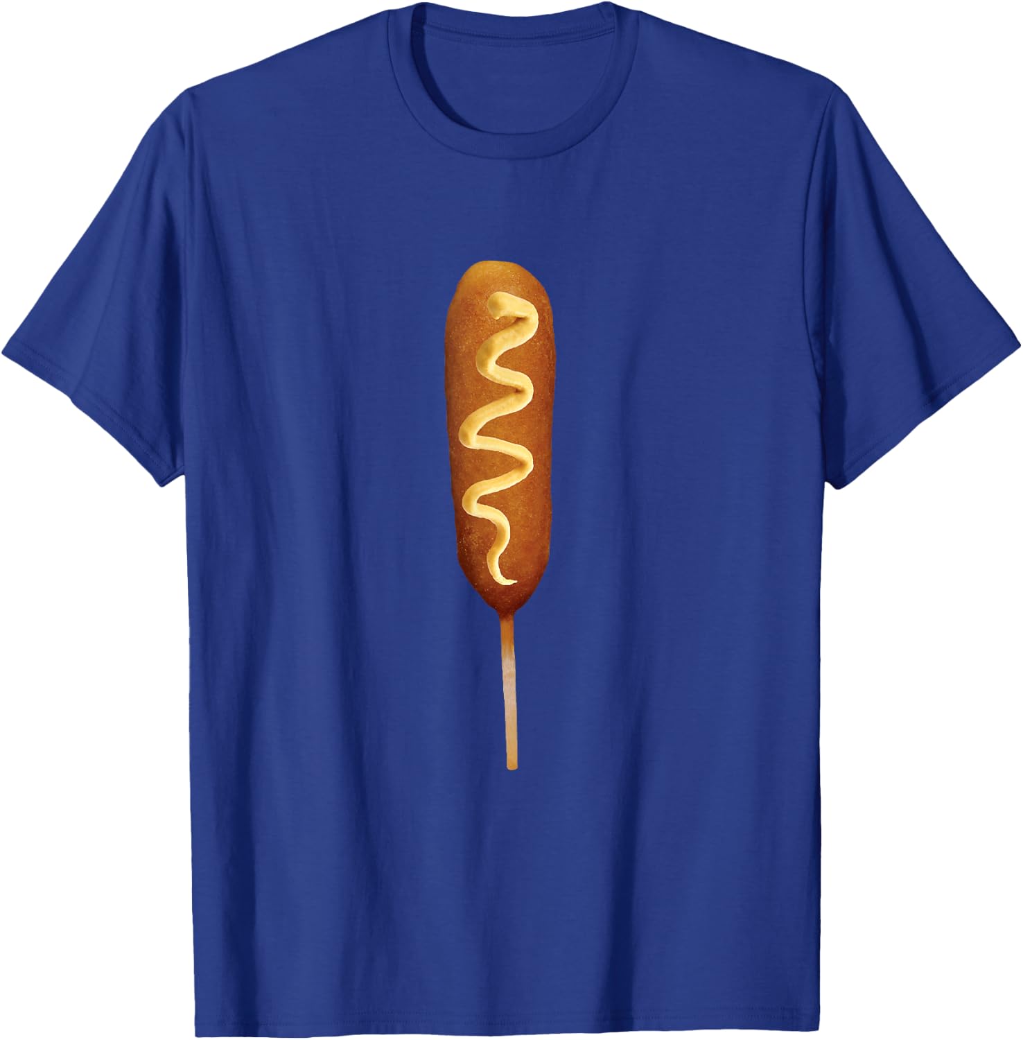 Corn Dog Lover Halloween Costume Women Kids T-Shirt - T-Shirt | Royal
