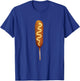 Corn Dog Lover Halloween Costume Women Kids T-Shirt - T-Shirt | Royal