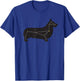 Corgi - Cute Constellation Dog for Pet Parents Women Girls Kids T-Shirt - T-Shirt | Royal