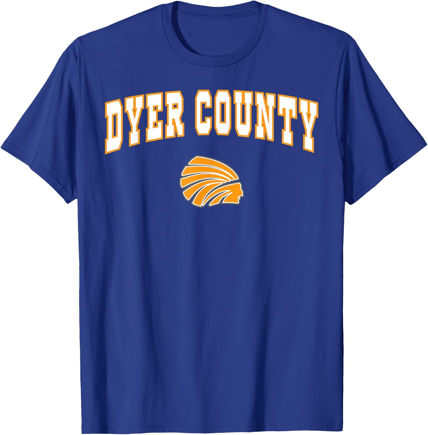 Dyer County High School Choctaws C2 T-Shirt - T-Shirt | Royal